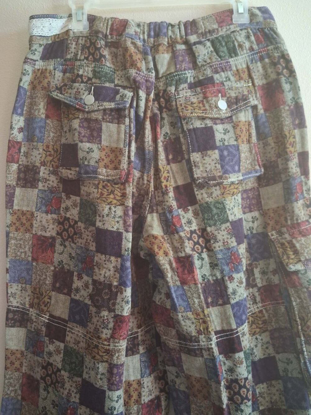POL Soft Willow Patchwork Cargo Pants - Picture 16 of 16